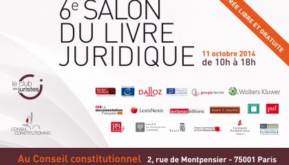 Salon Du Livre Juridique Le 11 Octobre 2014