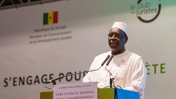 Colloque international sur le Pacte mondial pour l'environnement à Dakar