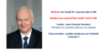 Webinar Jean-François Humbert Président CSN