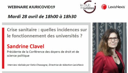 Sandrine Clavel Webinar Juri-covid19